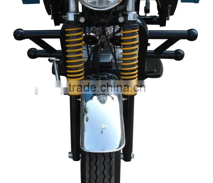 Hydraulic tipping bucket motorized tricycle