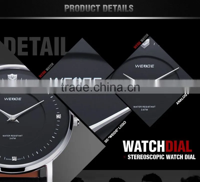 Top Popular High Quality Weide Thin Watches Luxury Watch For Couple Wrist Watch Quality