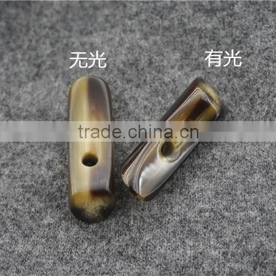 FASHION SPECIAL SHAPE RESIN TOGGLE BUTTON FOR COAT