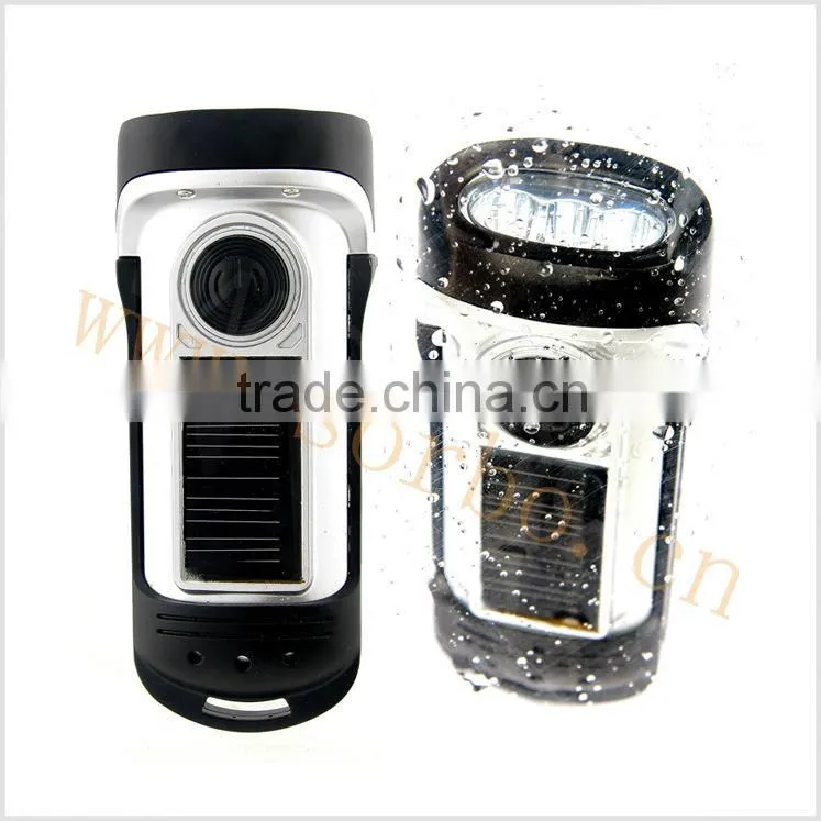 Hot Sale Top Quality Waterproof LED Flashlight With Solar Power LED Rechargeable Street Light