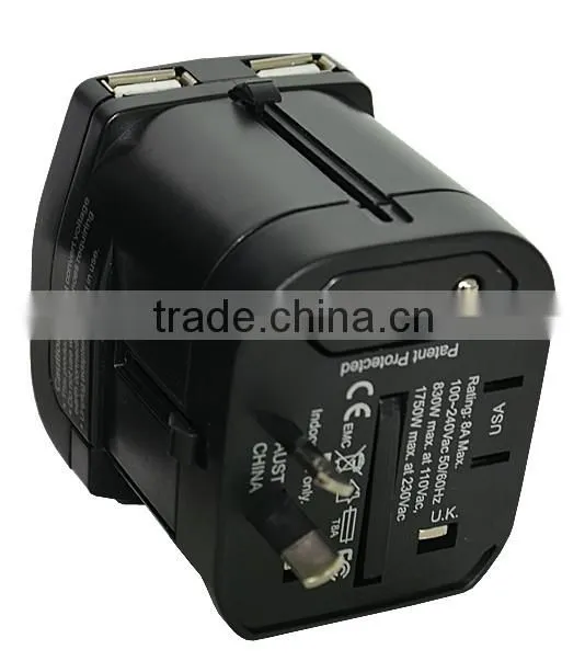 High quality universal travel charger adapter