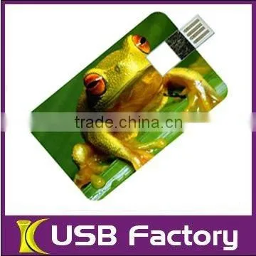 Credit card usb flash drive 2gb factory direct selling wholesale factory
