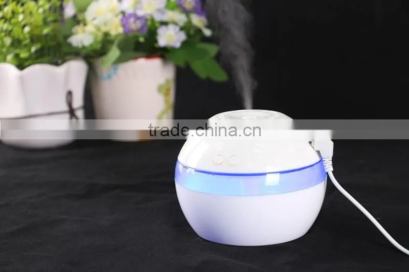 USB Mini Aroma humidifier with LED for car or home use