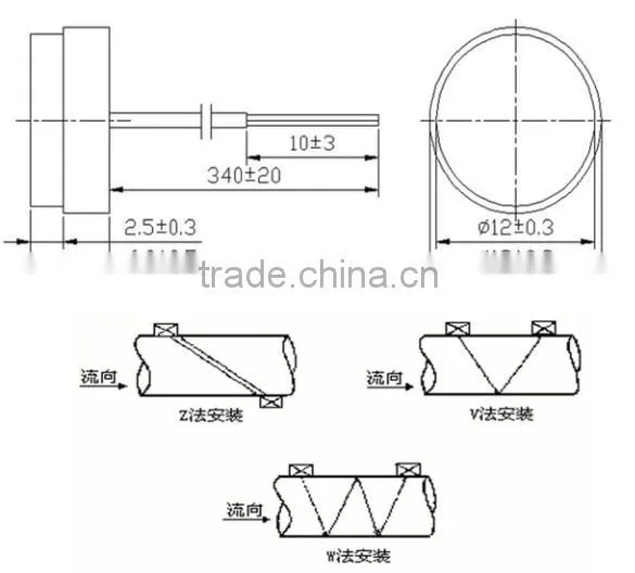 FBWFM-012-1.0MHz gas sensor electrochemical gas sensors nitric oxide sensor(FBELE)