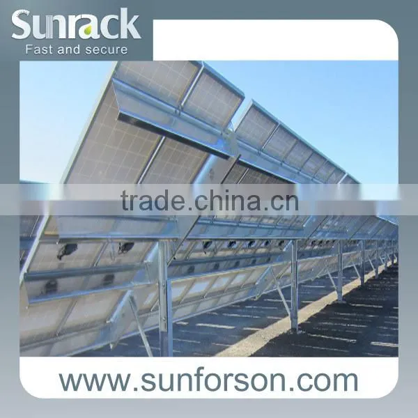 SunRack solar carport mounting system aluminum mount support