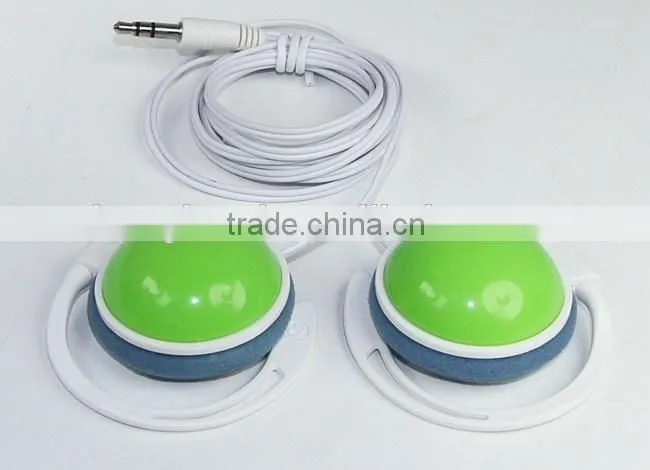 Colorful ! earhook earphone wired earbuds for mobile phone,computer
