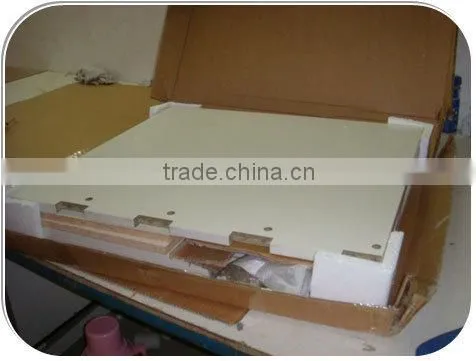 Painting glass door tawny glasses wardrobe with champagne color aluminum frame