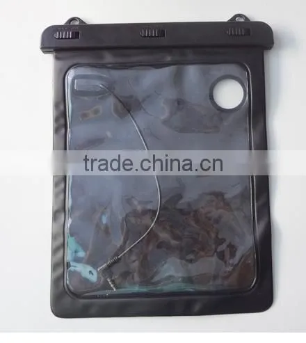 PVC TPU waterproof bag for ipad air mini for coach case