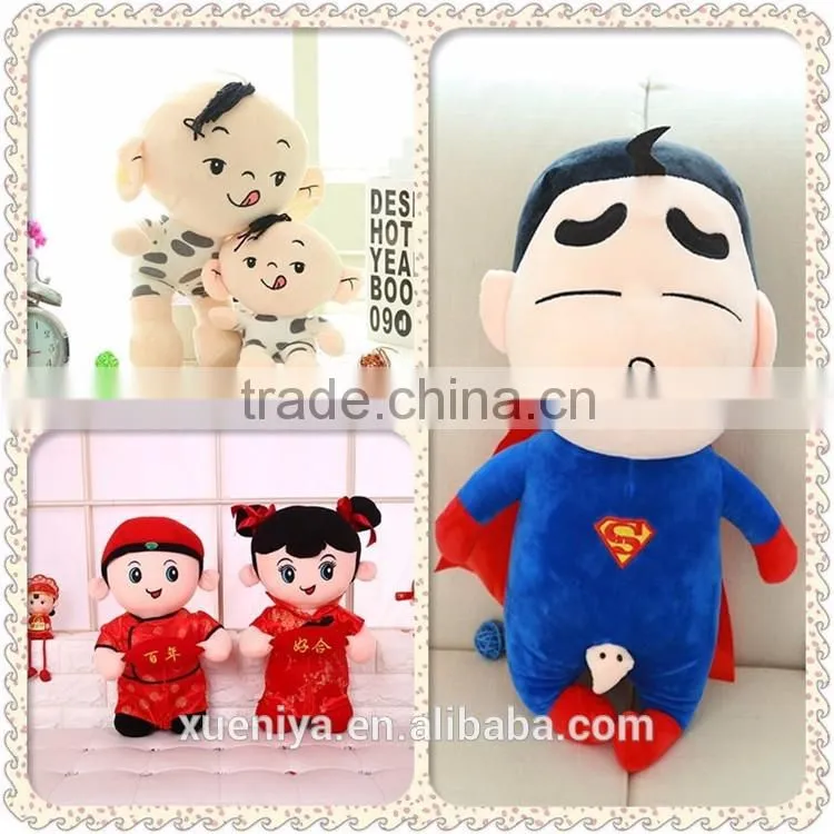 2016 New Custom Child Love Dolls Cute Stuffed Plush Character Doll