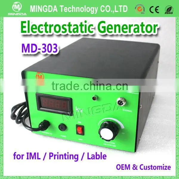 Manufacturer price 30KV electrostatic generator / negative electrostatic generator
