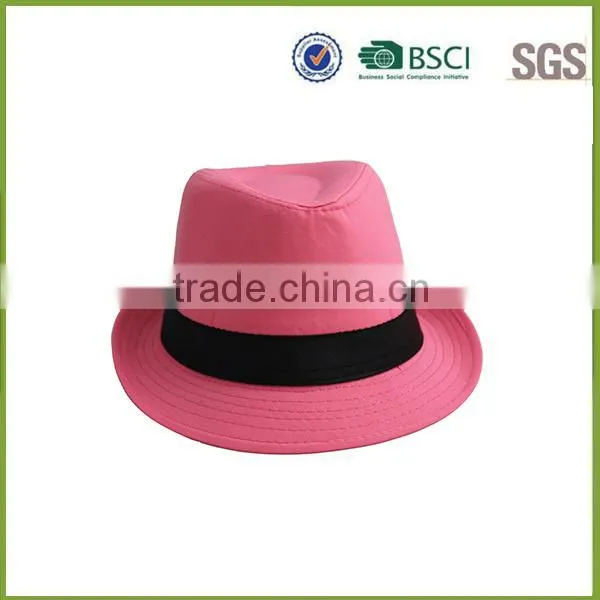 Colorful latticed snapback men's fedora hats price