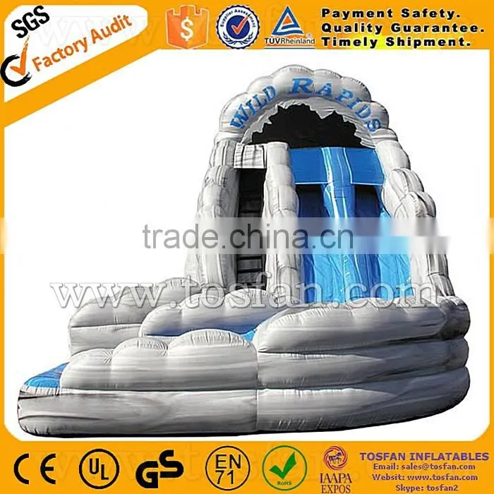 Giant infaltable water slide for amusement park A4026