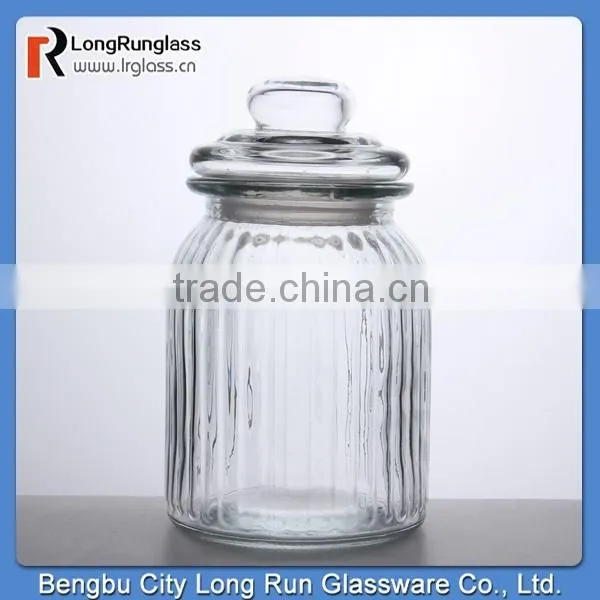 LongRun Durable oversized straight mason glass jars 32 ouce