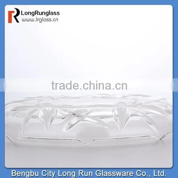 longrun hot new products for 2015 1440g customed-made transparent ellipse fruit plate bulk fom china