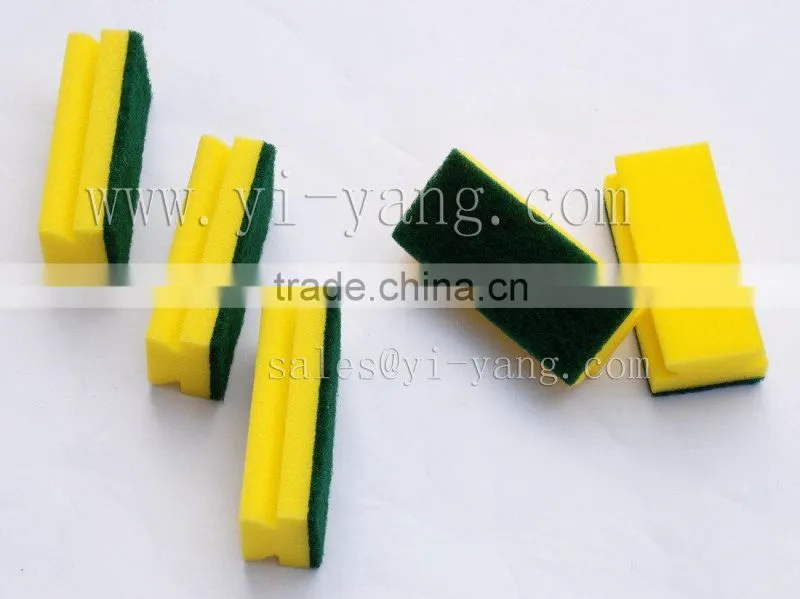 sponge dish scrubber