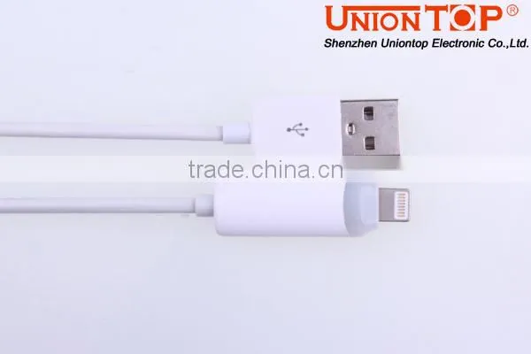 China Factory Price high quality light up usb charging charger cable for iphone
