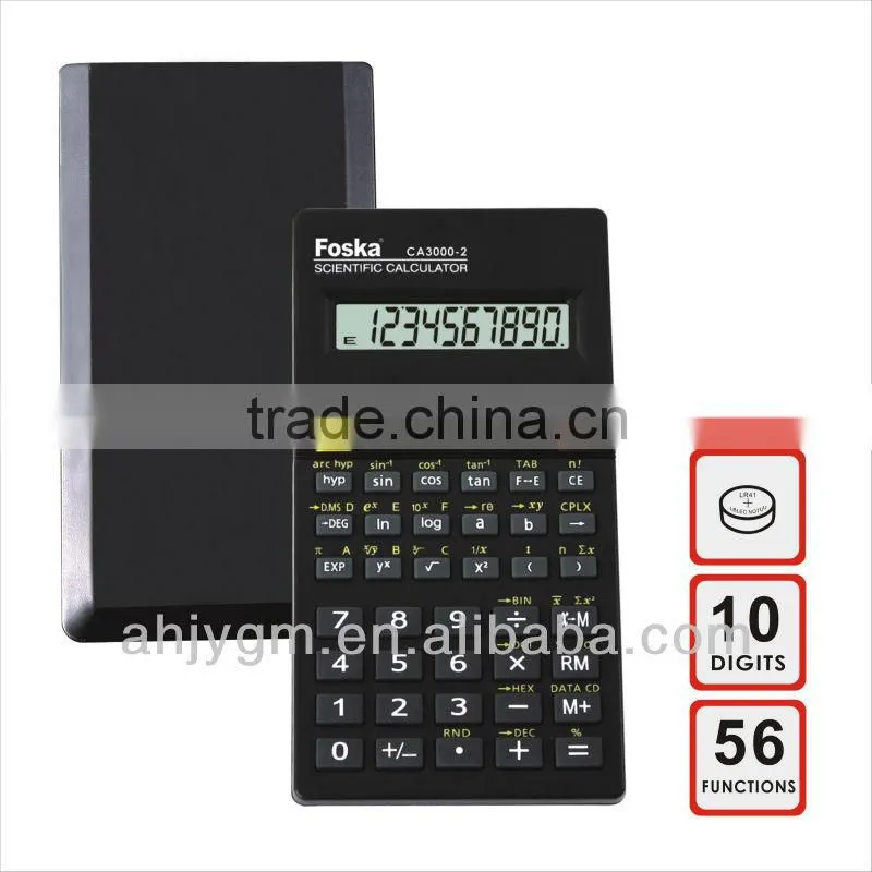 10 Digit 56 Function Scientific Calculator