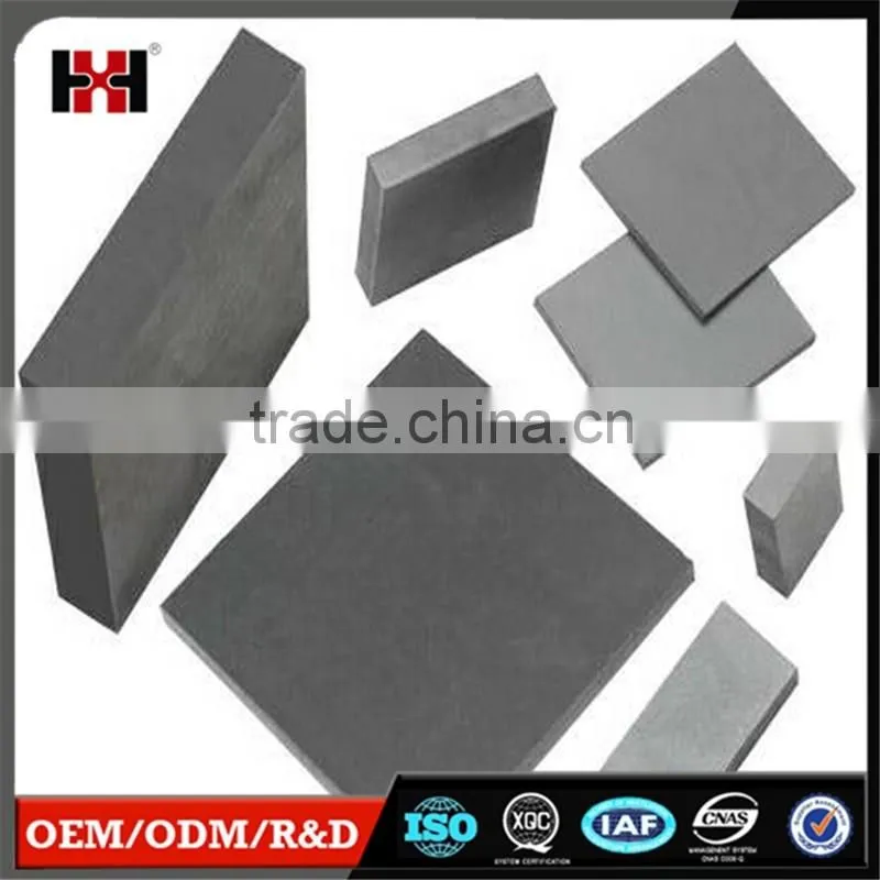 Factory offer ISO9001 Certification OEM precision granite surface plate tungsten carbide sheet for sale