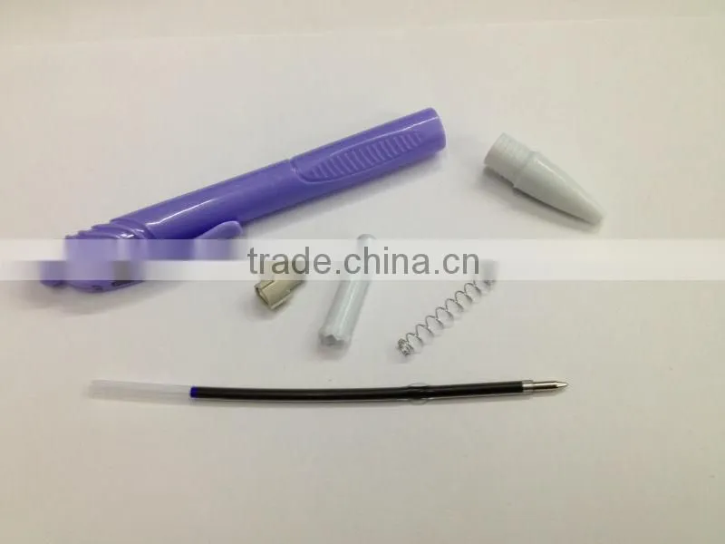 plastic ball pen, colorful barrel, best quality with cheap price