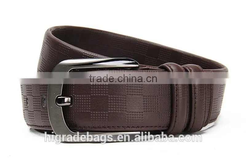 man fashionable cheap strong genuine leather belt men