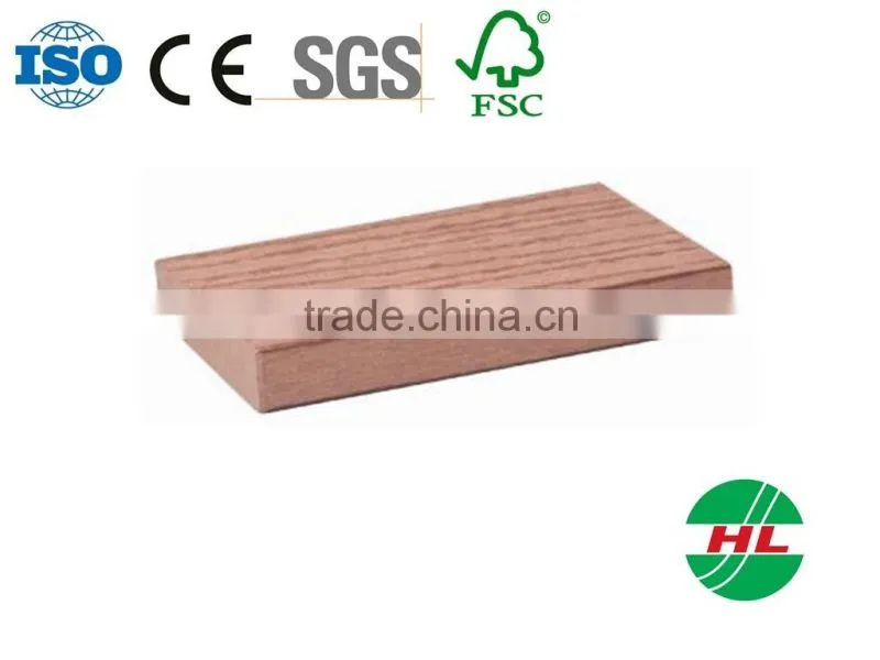 wpc wooden slats for planters/ wood composite slats for walls/ garden bench wooden slats/skirting board