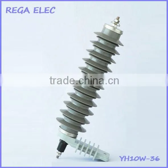 36kV Metal-oxide Surge Arrester,Lightning arrester,voltage Suppressor,Surge Voltage Absorber