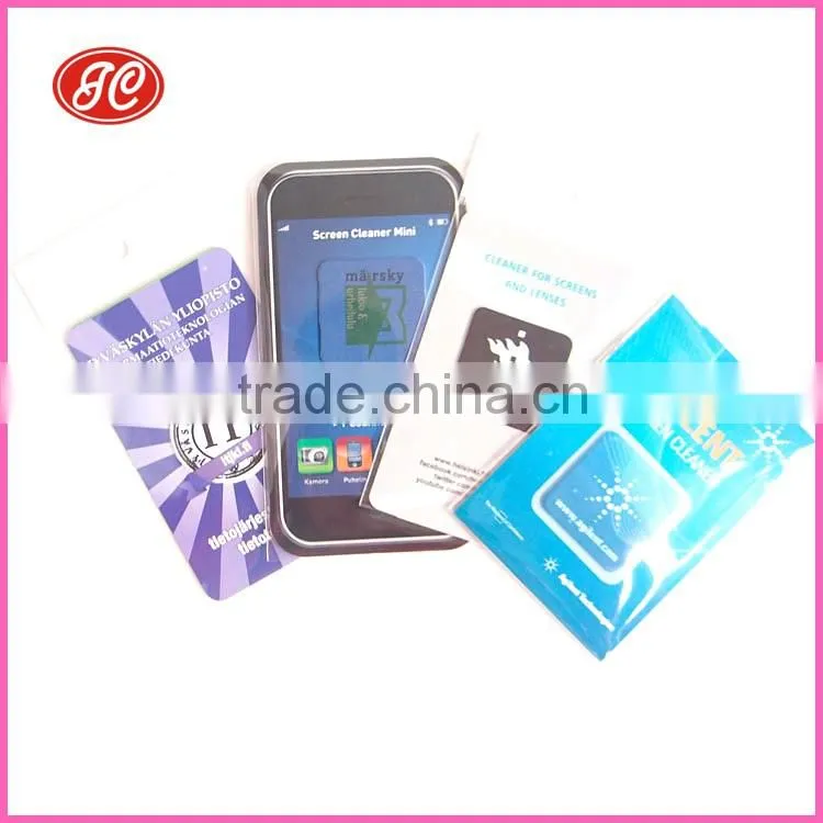 Sticky Cleaner Various Patterns Microfiber phone Cleaner Sticker for smartphones