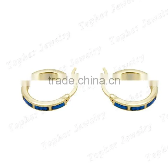 wholesale 14k gold opal fashion earrings 2016 new design K5 opal earrings