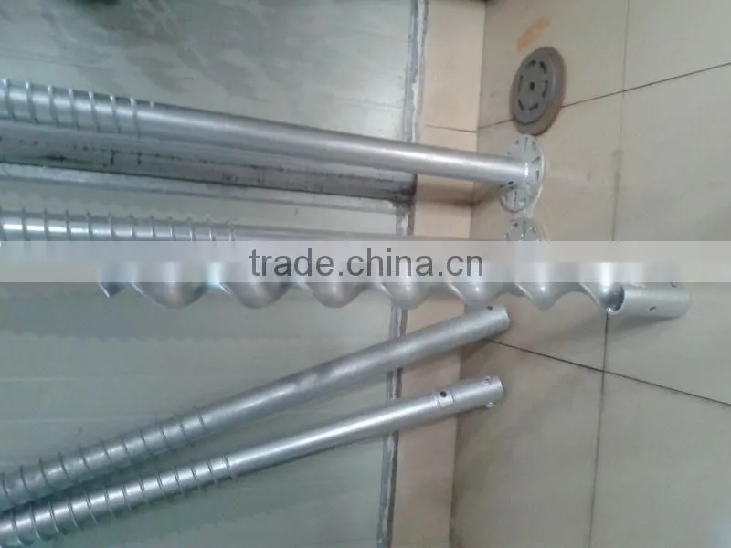 Spiral Pile for Ground Solar Mounting Bracket