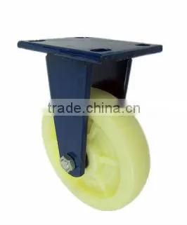 Heavy Duty Pattern Nylon Insulation Fixed Wheels Caster