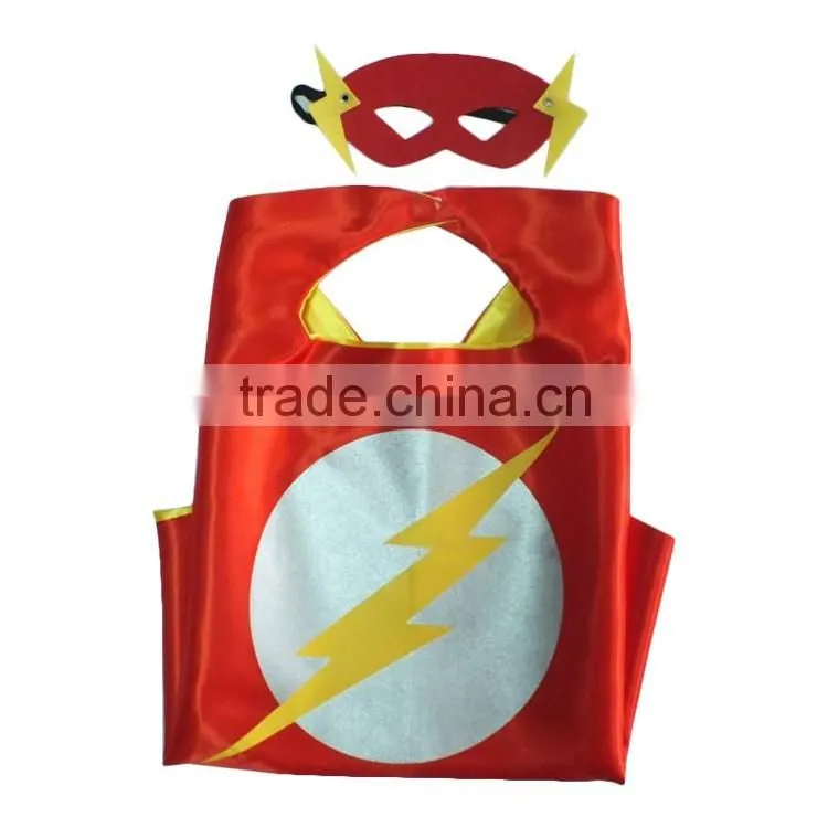 Manufacturers supply children's Cartoon Heroes cloak wholesale new Halloween custom double Superman Cape Cloak