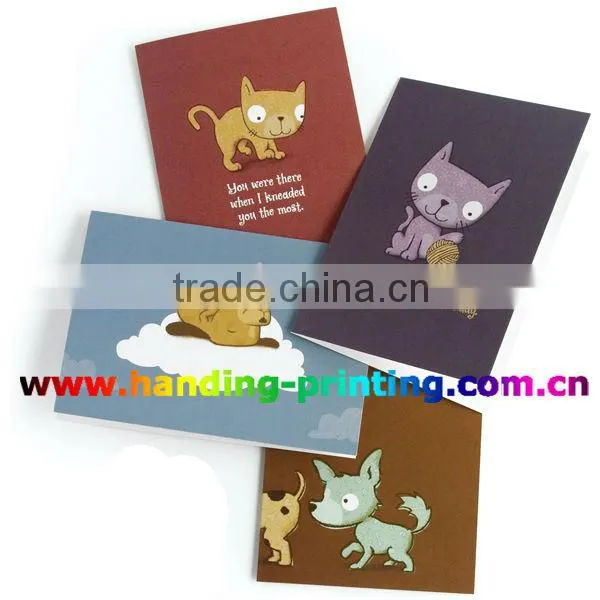 supply high quality festival greeting card for printing