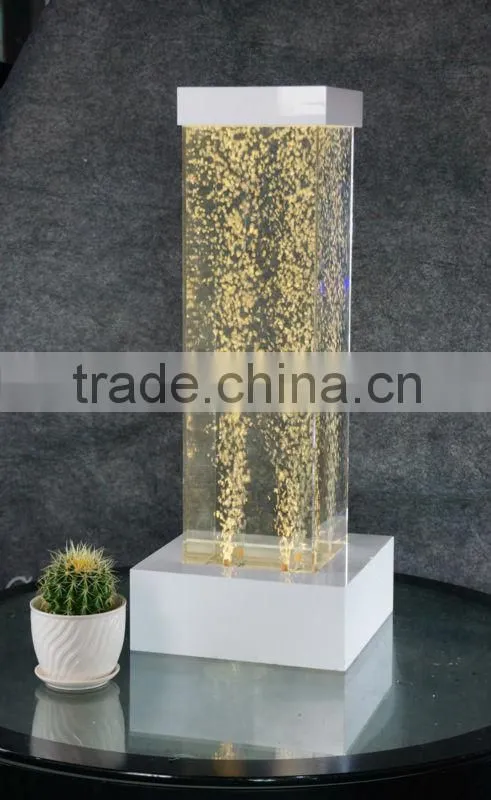 LED Decoration for Desk top with Amazing Color changing bubbles