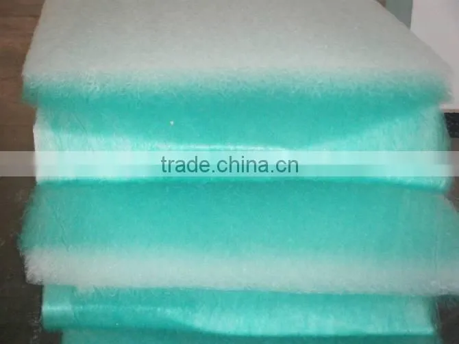 Dongguan factory roll floor fiberglass filter media for spray booth