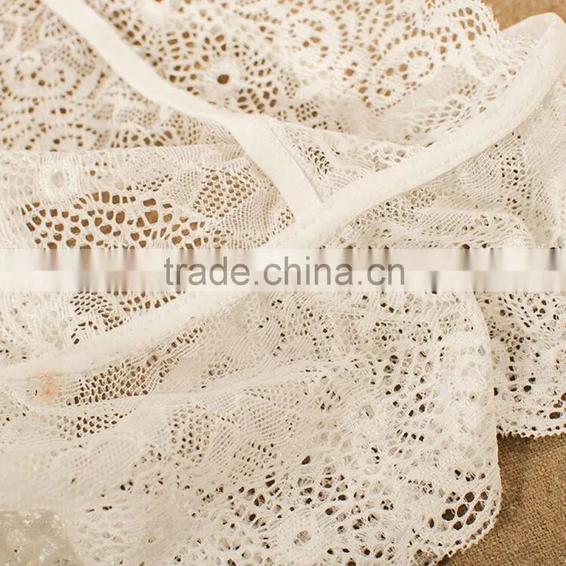 Summer Hot Sexy Women's Bra Straps Lace Push Up Hollow Black White