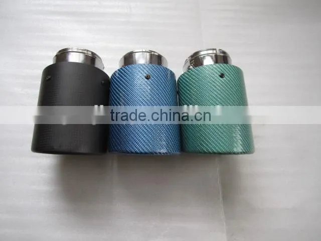 High Quality Colorful Carbon Fiber Exhaust Tip with Factory Price