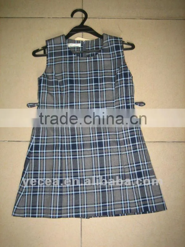 Nice design pinafore school uniform