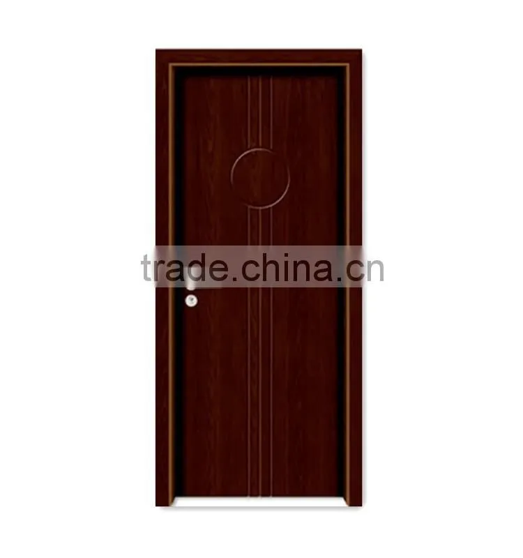 Best price hotel room door interior wood door design