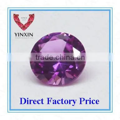 Wholesale loose synthetic ruby #1.5 stone