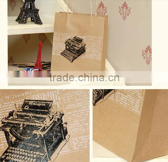 Popular products in malaysia craft handbag kraft paper bag brown