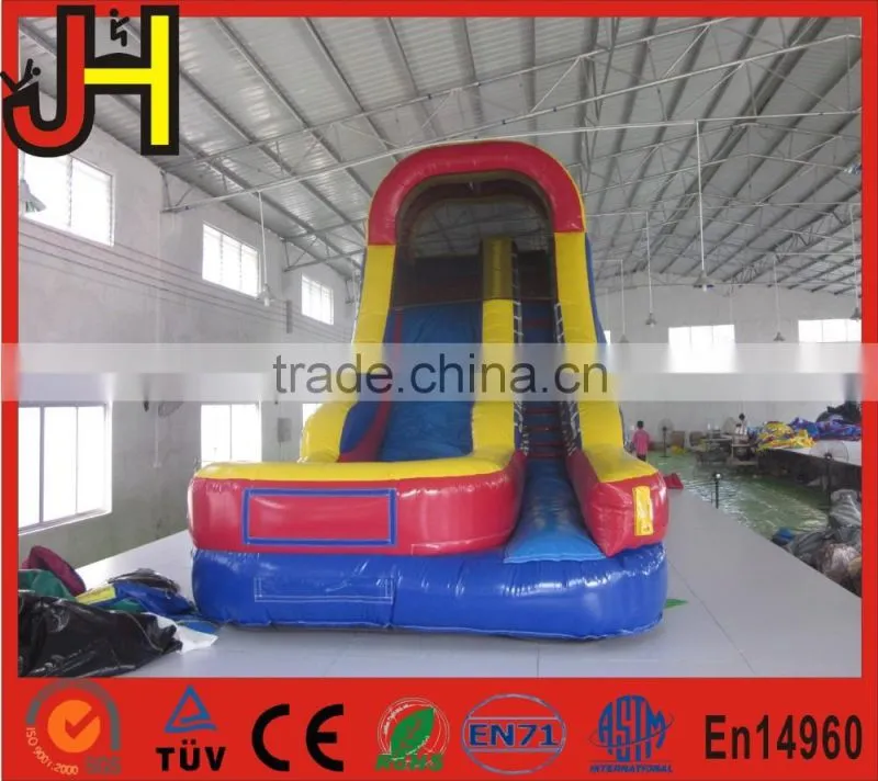 18 ft Water Slide Wet or Dry Super Max Splash Speedy Single Lane Deluxe Slide