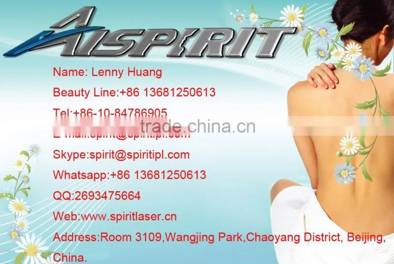 Q-switch ND-1 YAG laser removal all tattoos with manual and video with low price