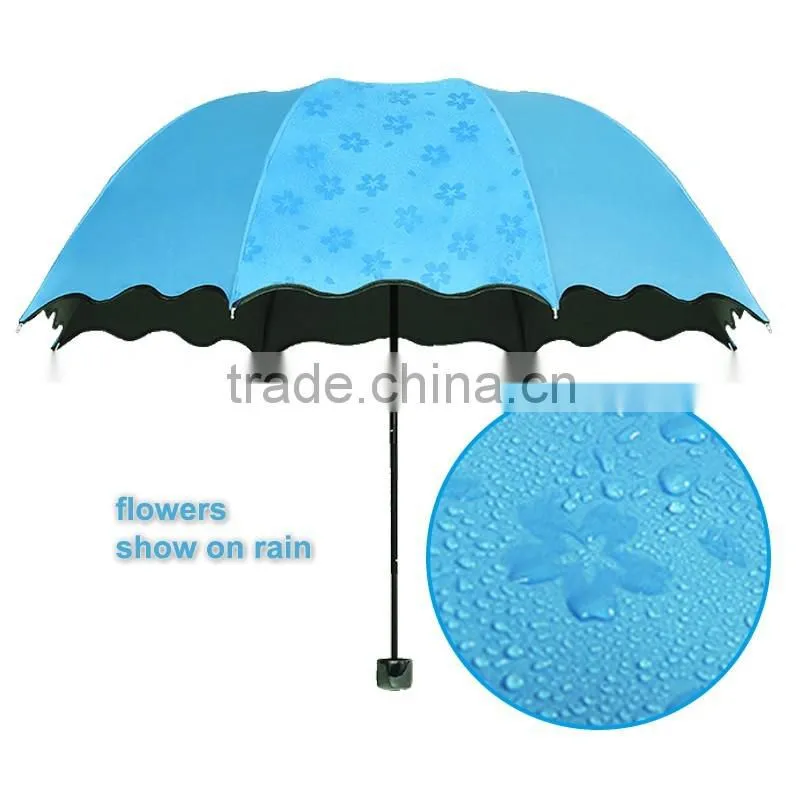 waterproof fabric solar umbrella foldable travel umbrella for sale