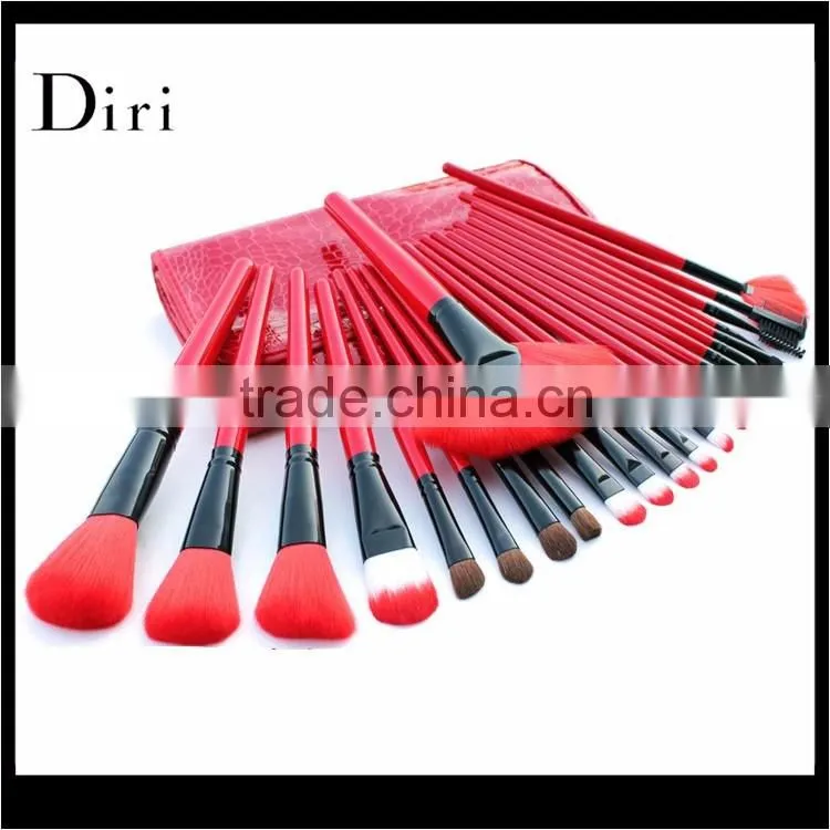 Black 24 pcs Professional Makeup Brush Set