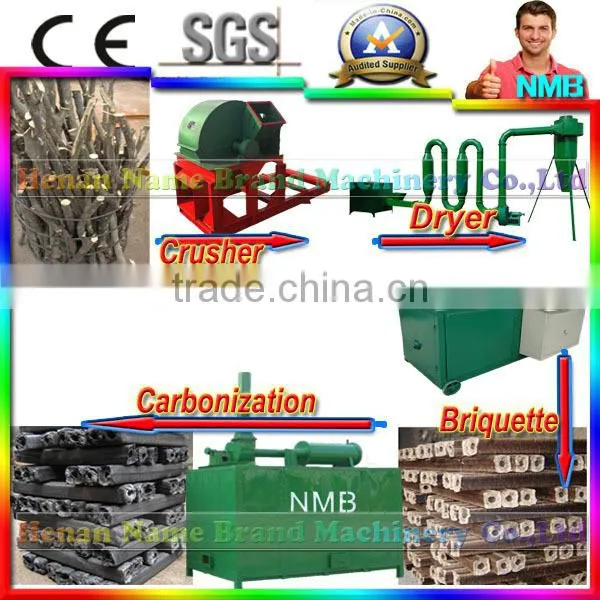 China wood pallet block making machine