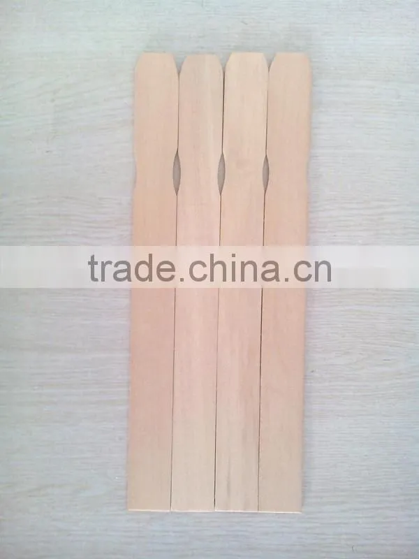 professional china supplieir one color print wood palette paint stirrer