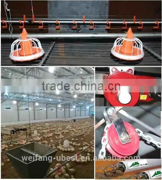 Broiler poultry farm equipment