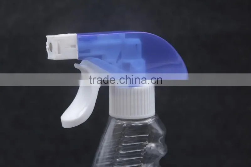 Double nozzle hand operated for cleaning plastic good quality coarse wrench and foam shape trigger sprayer