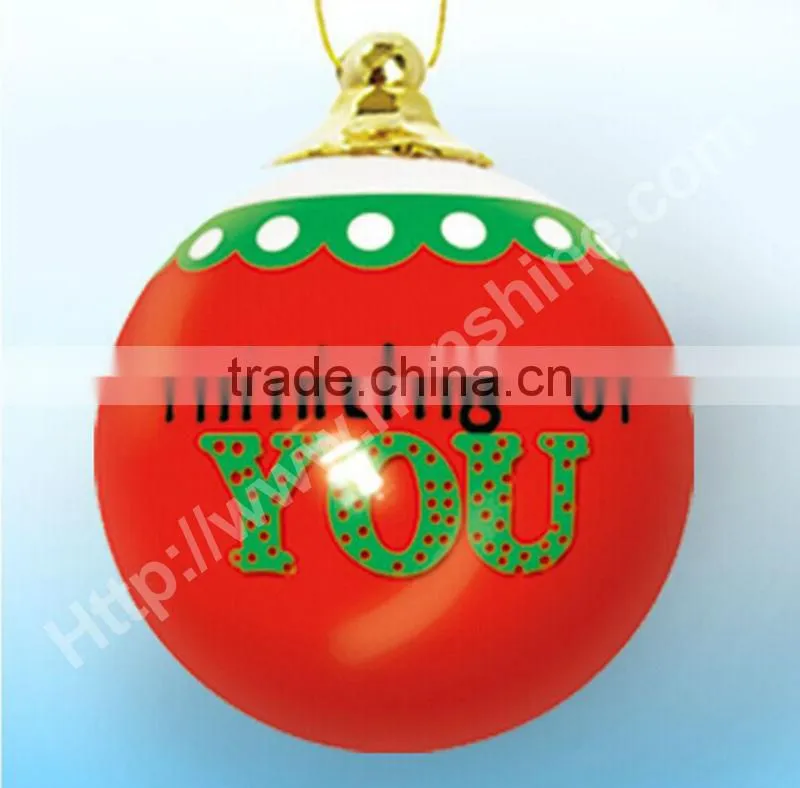 Plastic Christmas balls christmas ball