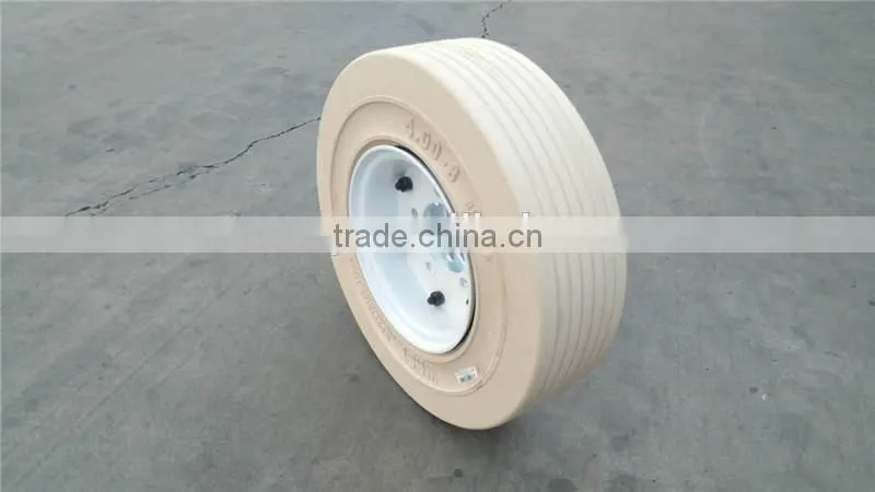 good price 4.00-8 port light truck trailer solid tyres with low price